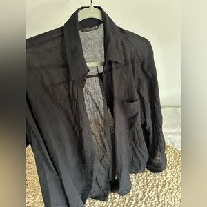 Zara Cotton Gauze Shirt